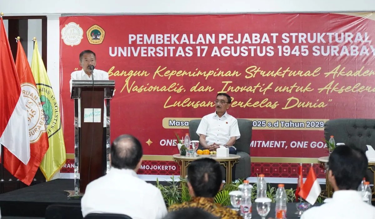 Untag Surabaya Beri Pembekalan Pejabat Struktural Strategi PATRIOT