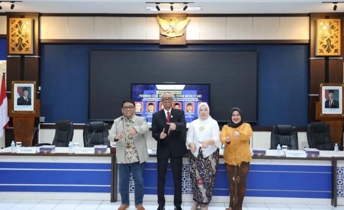 Rektor Untag Surabaya Harjo Seputro raih doktor teknik mesin UNS