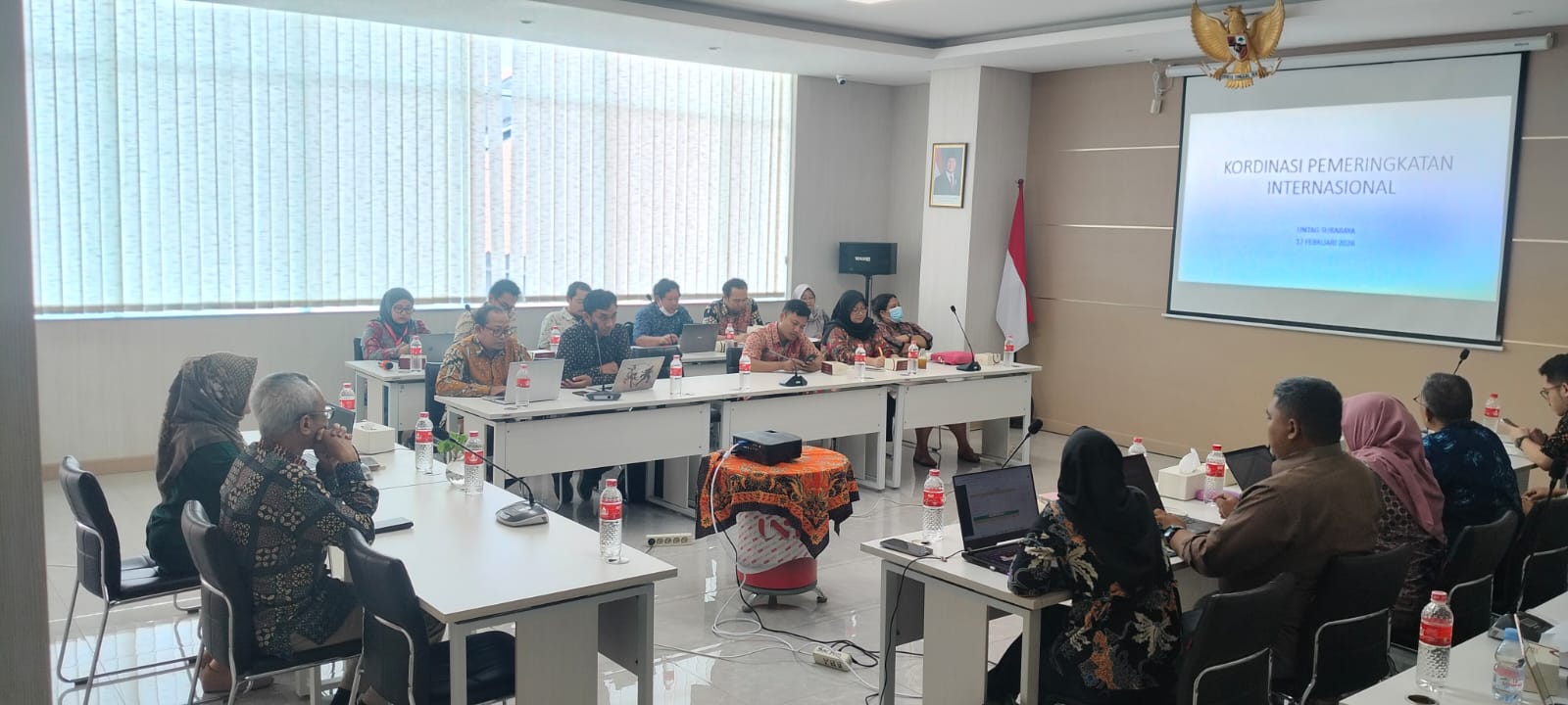 Sosialisasi Pemeringkatan Internasional QS dan THE Perkuat Strategi Global Untag Surabaya