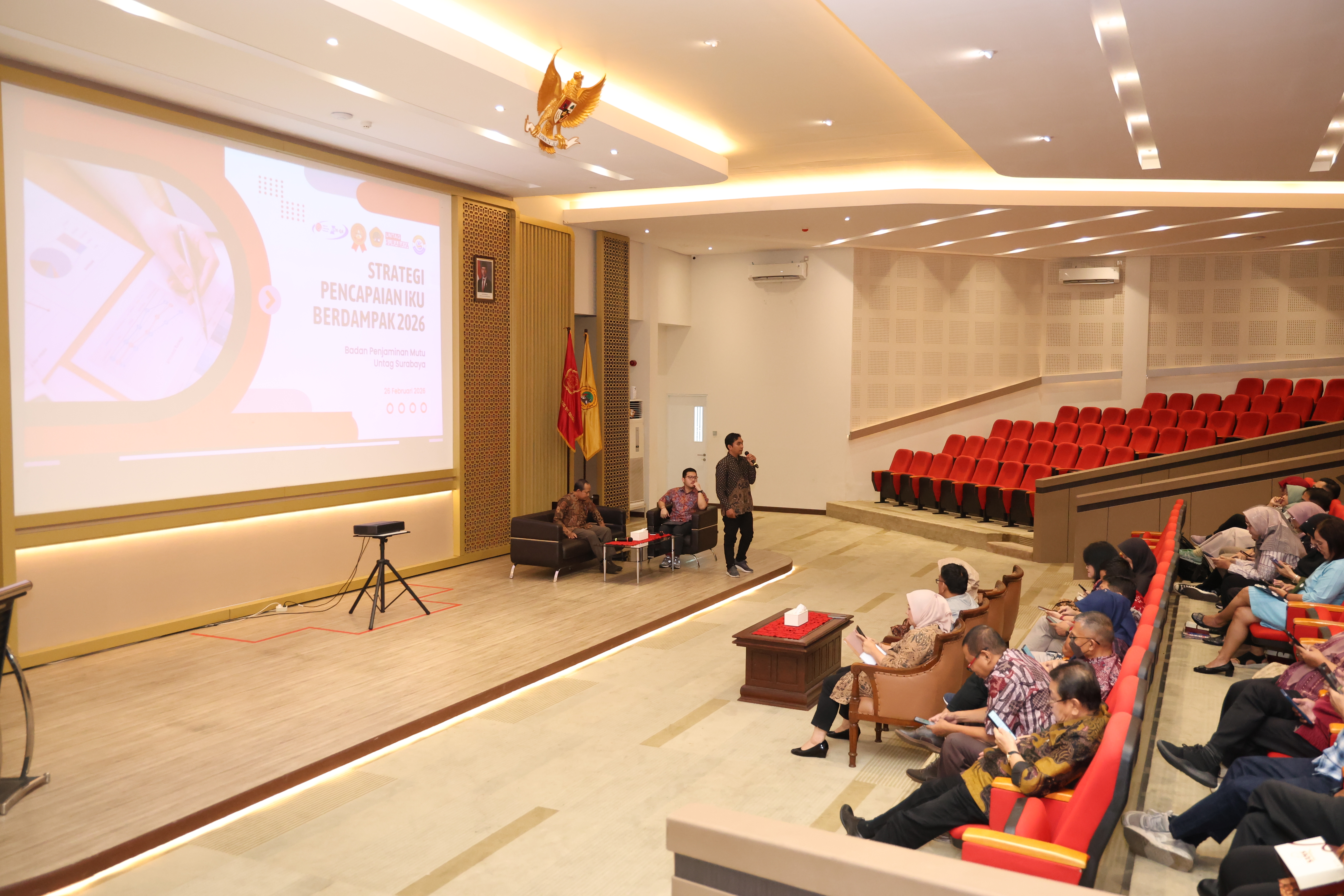 UNTAG Surabaya Sosialisasikan Strategi Pencapaian IKU Diktisaintek Berdampak Tahun 2026