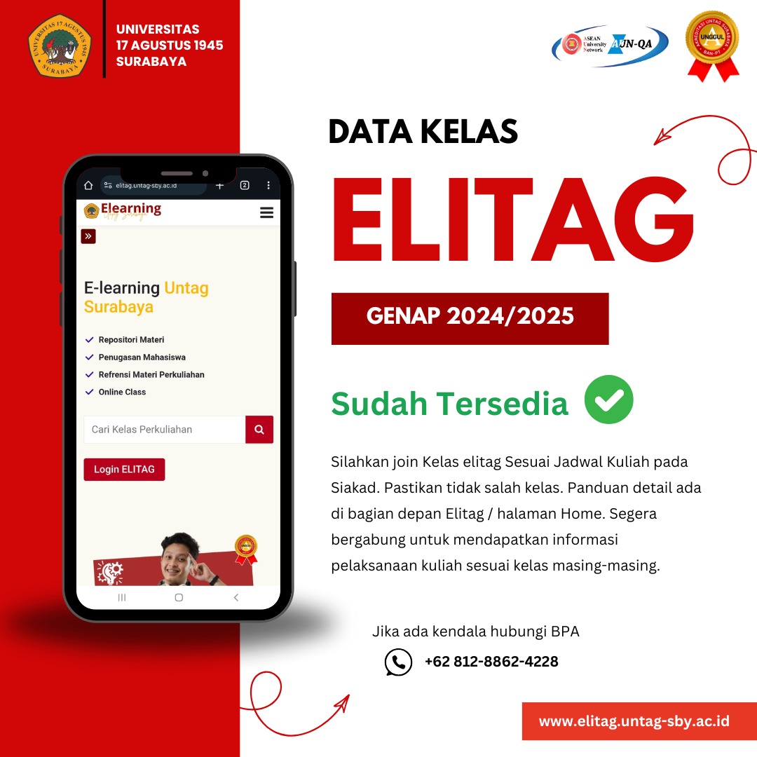 Informasi Joint Kelas Perkuliahan Elitag Semester Genap 2024/2025