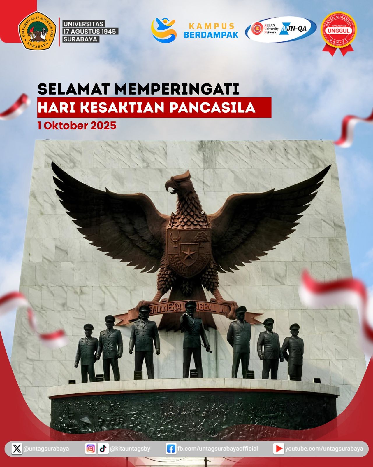 Selamat Memperingati Hari Kesaktian Pancasila
