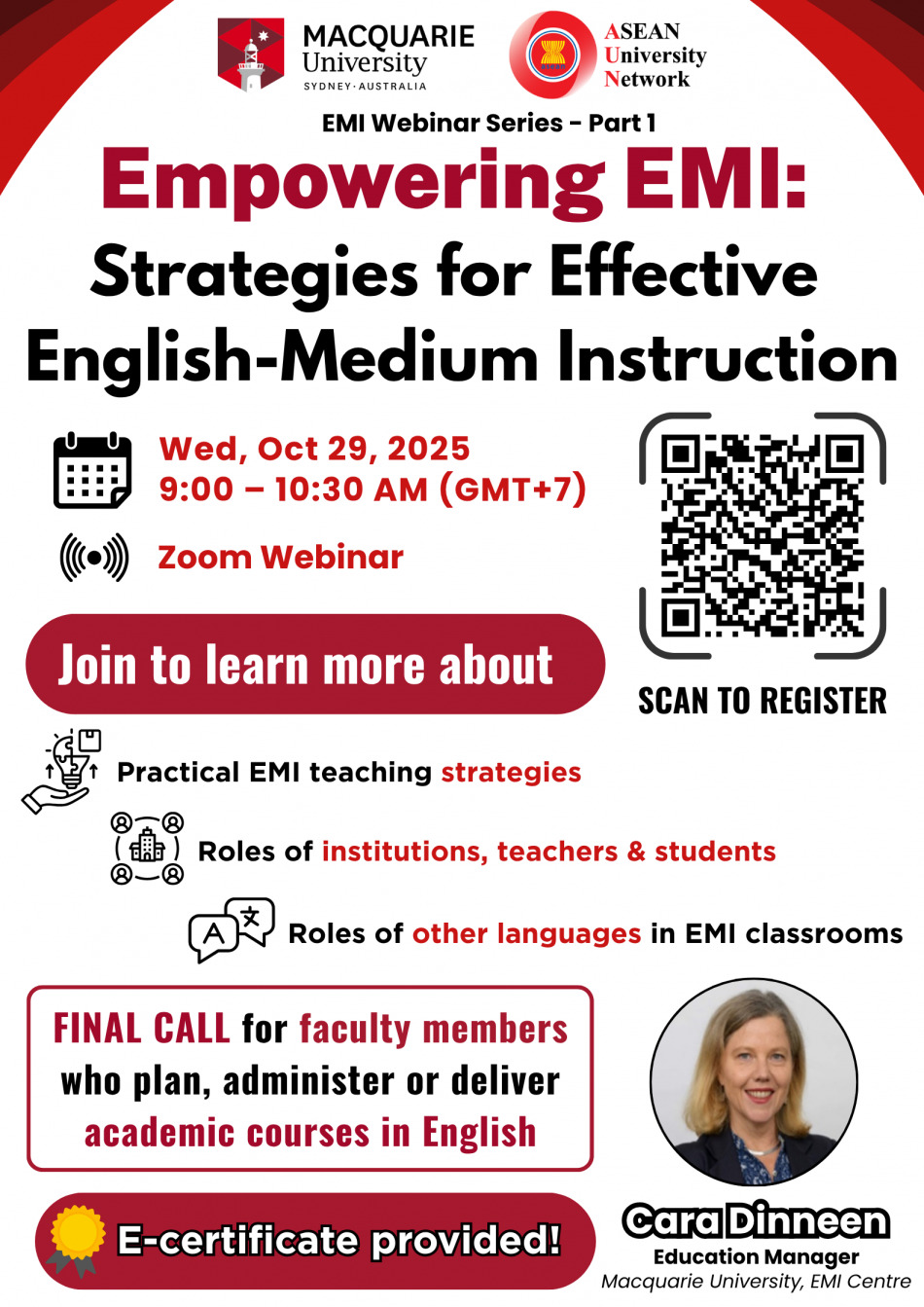 AUN QA Mengadakan Webinar Terkait Strateginya