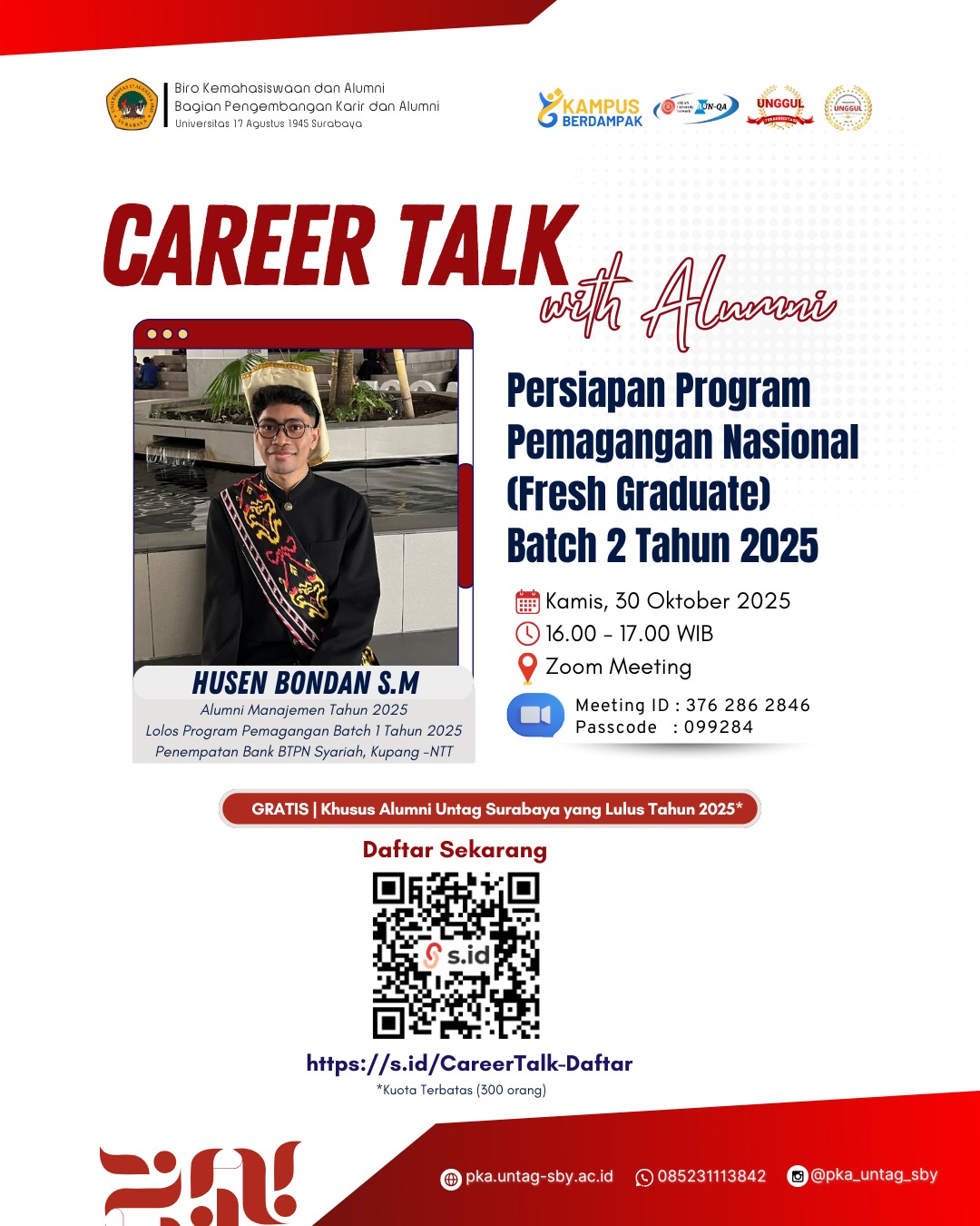 Career Talk With Alumni 