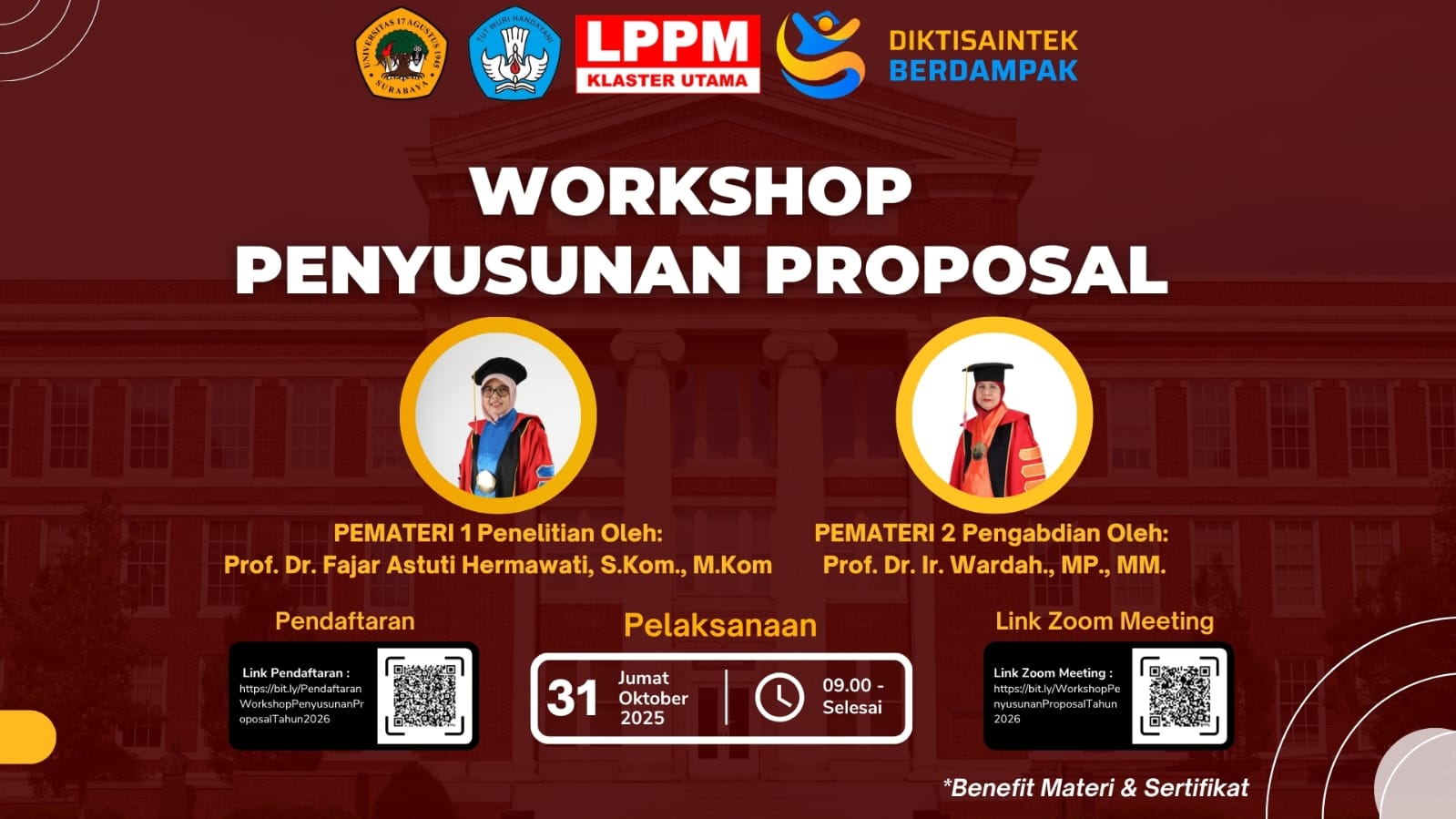 Workshop Penyusunan Proposal Tahun 2025